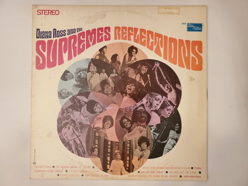 Diana Ross and The Supremes Reflections vinyl record